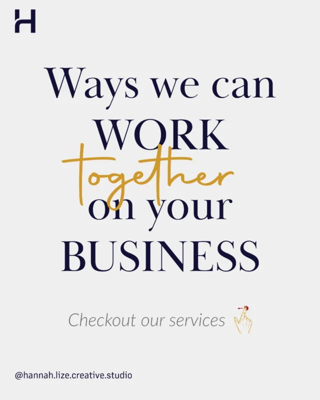 Wondering how we can work together?!

No matter where you are in your business journey I have design packages to support you at every stage and help you grow your business.

From brand audit to design intensives to full blown brand and website design. If you have clear goals but are not sure which option will suit you best why not book a free call or drop me a DM. I’m always happy to have a chat!

Or head over to my website to get all the details (link in bio).

So if you’re dreaming of an aligned brand or website in 2025 now is the time…

#brandcoach #brandgoals #smallbusinessgoals #businesstips #brandaudit #branddesigner #graphicdesigner #websitelaunch #websiteservices #designservices #designbusiness